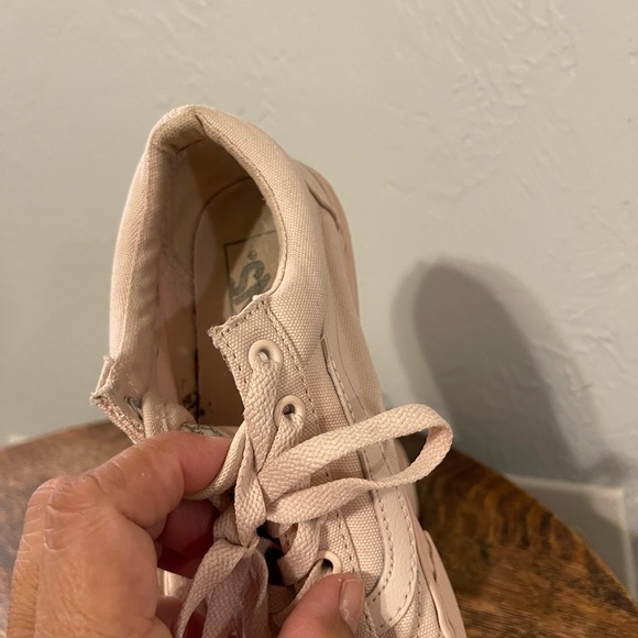 VANS off the wall old skool skaters pink womens 6.5 - Picture 5 of 8